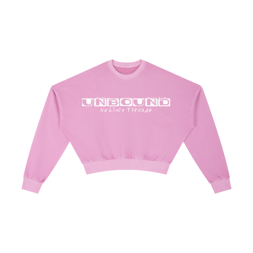 #UNBOUNDNLT WOMENS CROP SWEATSHIRT