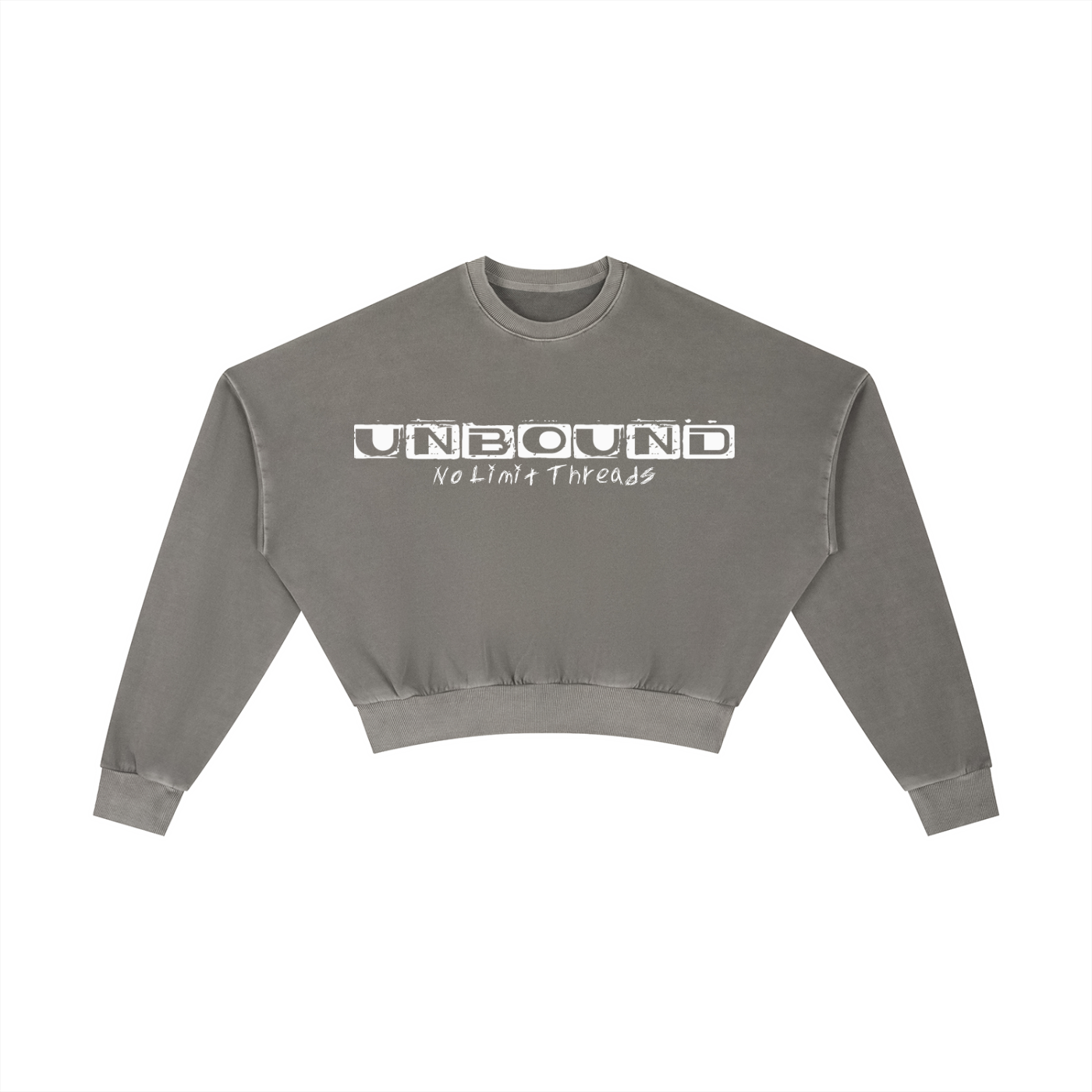 #UNBOUNDNLT WOMENS CROP SWEATSHIRT